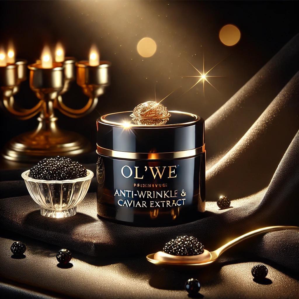 OL’WE Anti-Wrinkle & Rejuvenating Night Cream – Infused with Caviar Extract