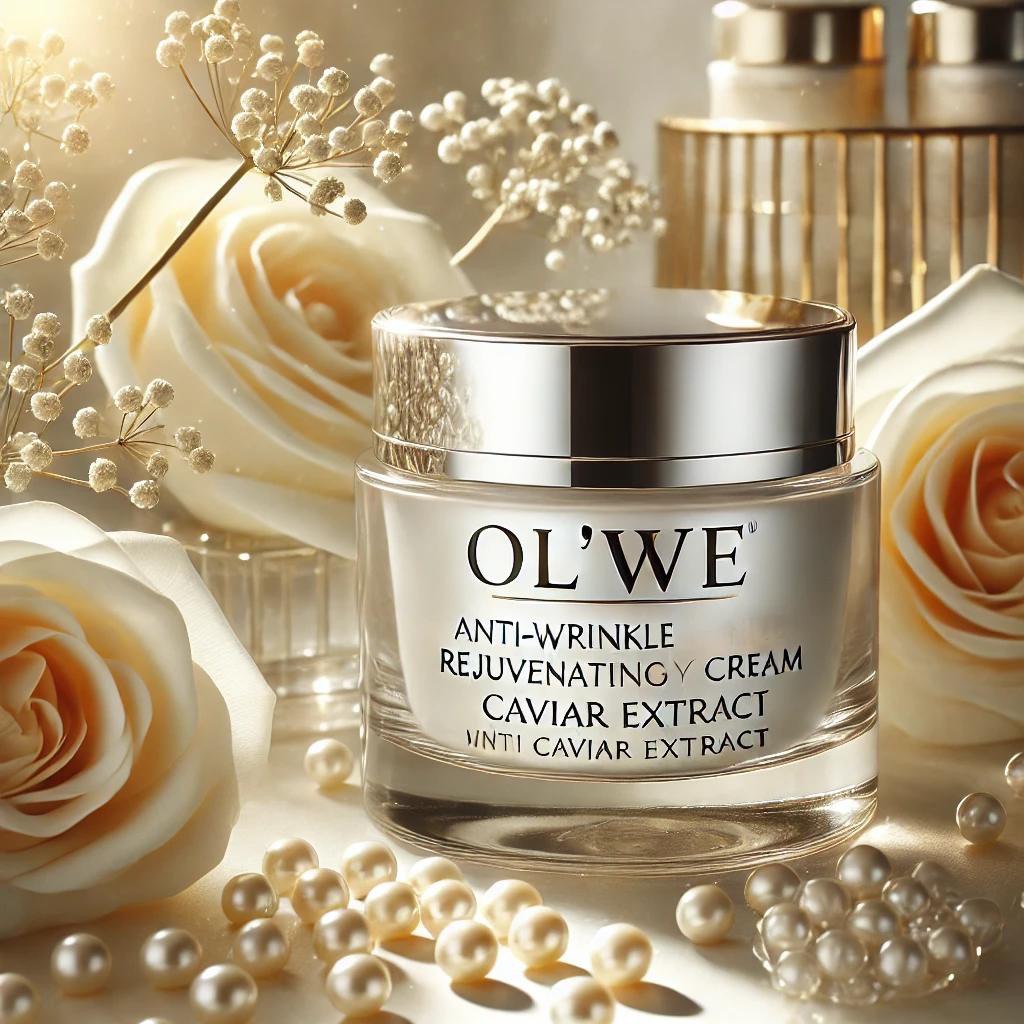 OL’WE Anti-Wrinkle & Rejuvenating Day Cream – Caviar-Infused Excellence